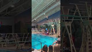 301C Reverse Tuck 3 Meter Board DD 18 Alexandria Invite 11 and Under Boys Dive AAU Competition [upl. by Ashman430]