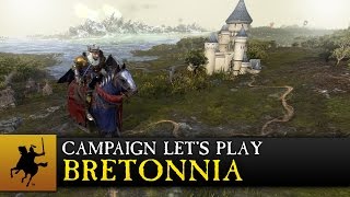 Total War WARHAMMER  Bretonnia  Campaign Lets Play [upl. by Macguiness898]