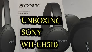 SONY WHCH510 WIRELESS STEREO HEADSET [upl. by Clarke7]