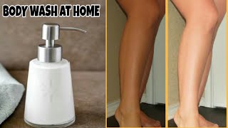 DIY BODY WASHFull body whitening and glowing body washHomemade body wash [upl. by Ahsienroc463]