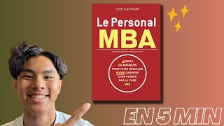 Le Personal MBA en 5 min [upl. by Obmar480]