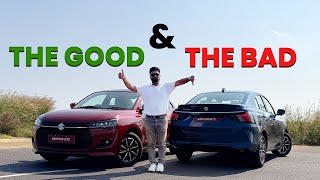 Maruti Dzire 2024  Drive Impressions  Safer than VW Tata [upl. by Anibla585]