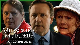 THE RESULTS ARE IN 🏆  Top 20 Episodes Countdown  Best Episodes Compilation🕵️  Midsomer Murders [upl. by Pablo]