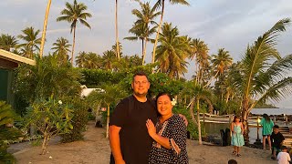 SALETOGA RESORT stay  SAMOAN BBQ Dinner with a sunset  SAMOA VLOG [upl. by Singhal]