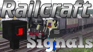 Minecraft Railcraft Tutorial Signals [upl. by Misa]