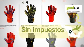 Guantes Reusch BARATOS Y SIN IMPUESTOS en GoalINN [upl. by Novert]