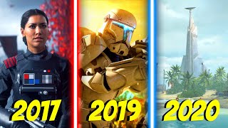 All Battlefront 2 Trailers amp Community Updates 20172020 [upl. by Mahmoud761]