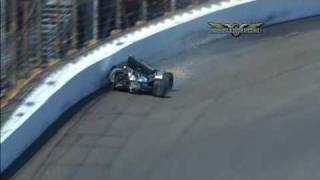 Alex Tagliani crashes in Turn 2  Indy 500 2009 [upl. by Naz]