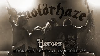 MOTÖRHAZE  HEROES  ROCKFELS LORELEY 2018  MOTÖRHEADTRIBUTE [upl. by Raynold420]