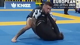 Santeri Lilius v Janis Riekstins  European Championship NoGi 2022 [upl. by Gert274]