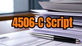 4506C Document Script [upl. by Claretta]