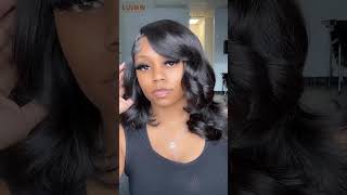 Wear so easy The precut is so friendly for busy ladies luvwinhair hairstyle [upl. by Benni921]