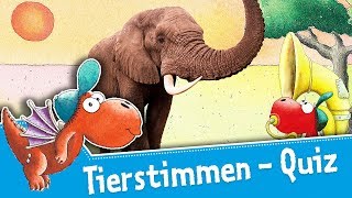 TierstimmenQuiz  Der kleine Drache Kokosnuss – Ratespiel für Kinder – Neues von der Dracheninsel [upl. by Sidoney]