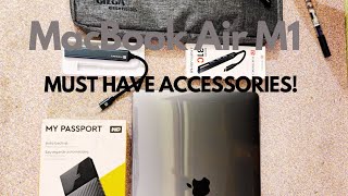 MacBook Air M1 Must have ACCESSORIES PWT [upl. by Adrea539]