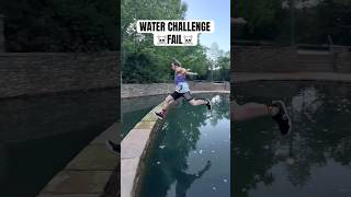 PARKOUR WATER CHALLENGE FAIL ☠️ [upl. by Alolomo644]