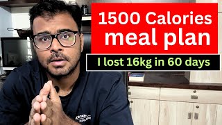 My 1500 Calorie Meal Plan Full day of eating [upl. by Lekar]