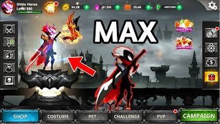 Stickman Legends Max Hero Upgrade amp Multiplayer [upl. by Florentia]