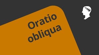 Die indirekte Rede wiedergeben Oratio obliqua  Latein  Konstruktionen [upl. by Neda306]