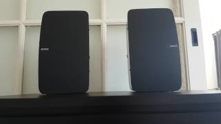 SONOS 51 vs SONOS Play 5 Stereo Review [upl. by Enelhtak236]