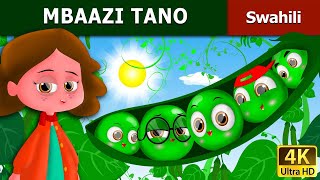 Mbaazi tano  Five Peas in A Pod in Swahili  Swahili Fairy Tales [upl. by Ettelrac]