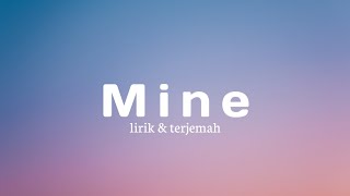 Bazzi  Mine  lirik amp terjemahan [upl. by Ainegue]