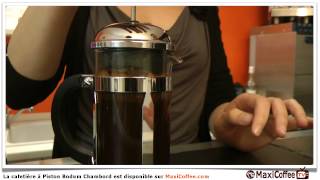 BODUM CHAMBORD  Cafetière à piston  Le Test MaxiCoffee [upl. by Sivek]