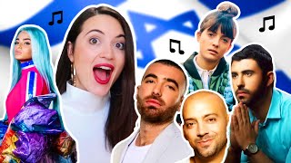 reacting to israeli music for the first time 🎶 [upl. by O'Meara360]