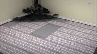 ProWarm Underfloor Heating Mat Installation [upl. by Nixie]