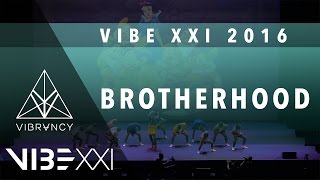 Brotherhood  VIBE XXI 2016 VIBRVNCY 4K officialbrhd VIBEXXI [upl. by Nelrsa]