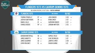 Flinders 1sts v Carrum Downs 1sts [upl. by Cotter]