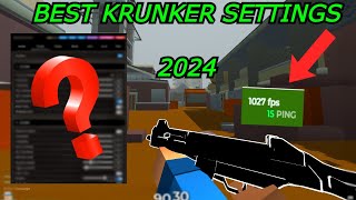 Best Krunker Settings 2024  Pro FPS Guide for Insane Gameplay amp Nukes [upl. by Cantlon]