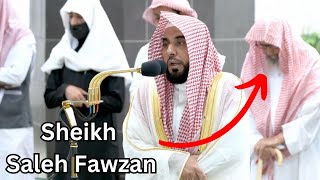 Sheikh Saleh Fawzan Praying Behind Sheikh Juhani  Beautiful Quran Recitation [upl. by Garretson]