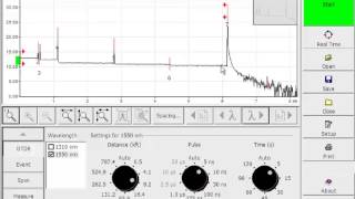 EXFO FTB 500 7400 OTDR Set up [upl. by Osei]