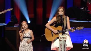 Lennon and Maisy  Ho Hey The Lumineers Live at the Grand Ole Opry [upl. by Melburn]