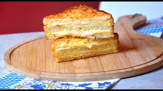 Monte Kristo sendviči  Monte Cristo sandwich [upl. by Enajaras]