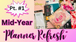 2024 MidYear “Planner Refresh”  Faith  Catchall Planner SetUp  Part 1 [upl. by Trey]