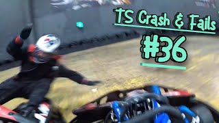 TeamSport Go Kart crash amp fails Compilation 36 [upl. by Esilahs]