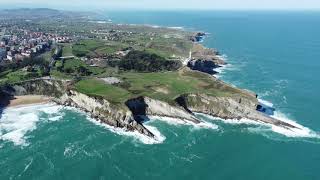 SANTANDER Cantabria Spain  Drone footage [upl. by Studner]