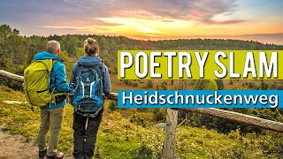 Geniale Kombination Wandern auf dem Heidschnuckenweg mit Poetry Slam [upl. by Joelynn]