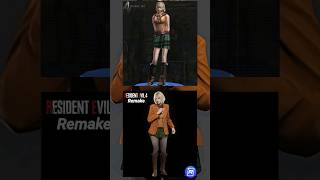 Comparação Ashley Graham  Resident Evil 4 X Resident Evil 4 Remake  Retsuge games residentevil4 [upl. by Llenrahs]