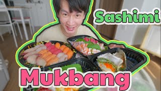 Mukbang Sashimi Bất Ổn Với Tiểu Bảo Bảo Thơm [upl. by Maloy38]