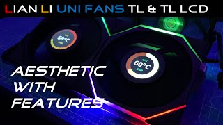 Lian Li Uni Fans  TL amp TL LCD [upl. by Airehs]