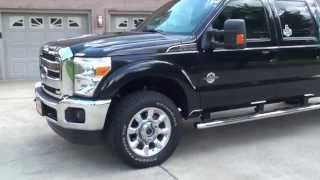 HD VIDEO 2013 FORD F350 LARIAT CREW CAB 4X4 LOG BED FOR SALE SEE WWW SUNSETMOTORS COM [upl. by Lingwood]