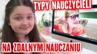 TYPY NAUCZYCIELI NA ZDALNYM NAUCZANIU 🏫 PARODIA 😜 MISIA I JA [upl. by Akinar244]