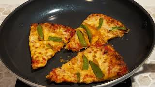 REHEAT your LEFT OVER PIZZA in a skillet Method [upl. by Rachelle]