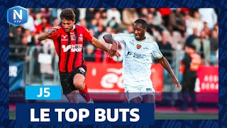 Le Top buts de la J5 I National FFF 20242025 [upl. by Ralfston560]