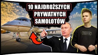 10 NAJDROŻSZYCH PRYWATNYCH SAMOLOTÓW [upl. by Esau785]