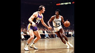 Action PC Basketball The 197778 NBA season replay The finals game 7 [upl. by Lokim]