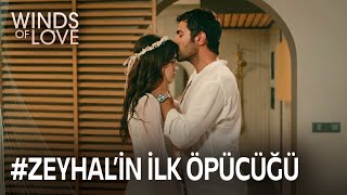 Halil ve Zeynepin ilk öpücüğü 💋  Rüzgarlı Tepe 130Bölüm [upl. by Gonnella]