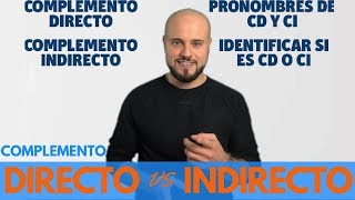 ⚠️ Cómo DIFERENCIAR el Complemento Directo ✔️ CD del Complemento Indirecto CI [upl. by Noinatrad529]